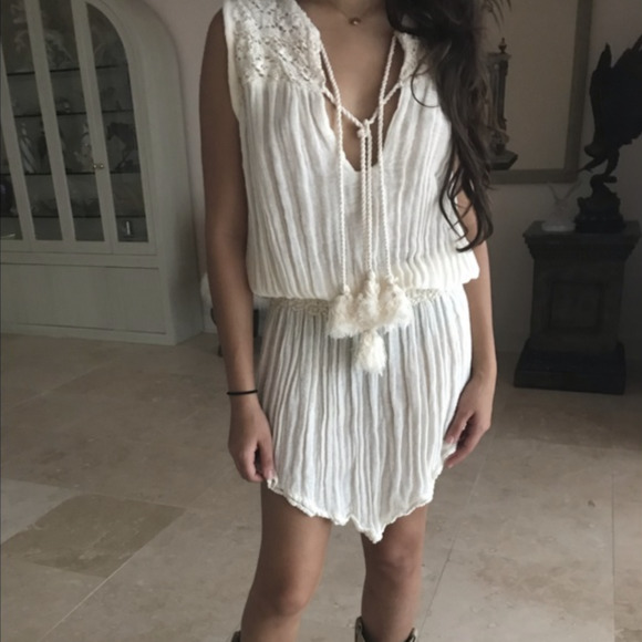 Gauze Mini Dresses